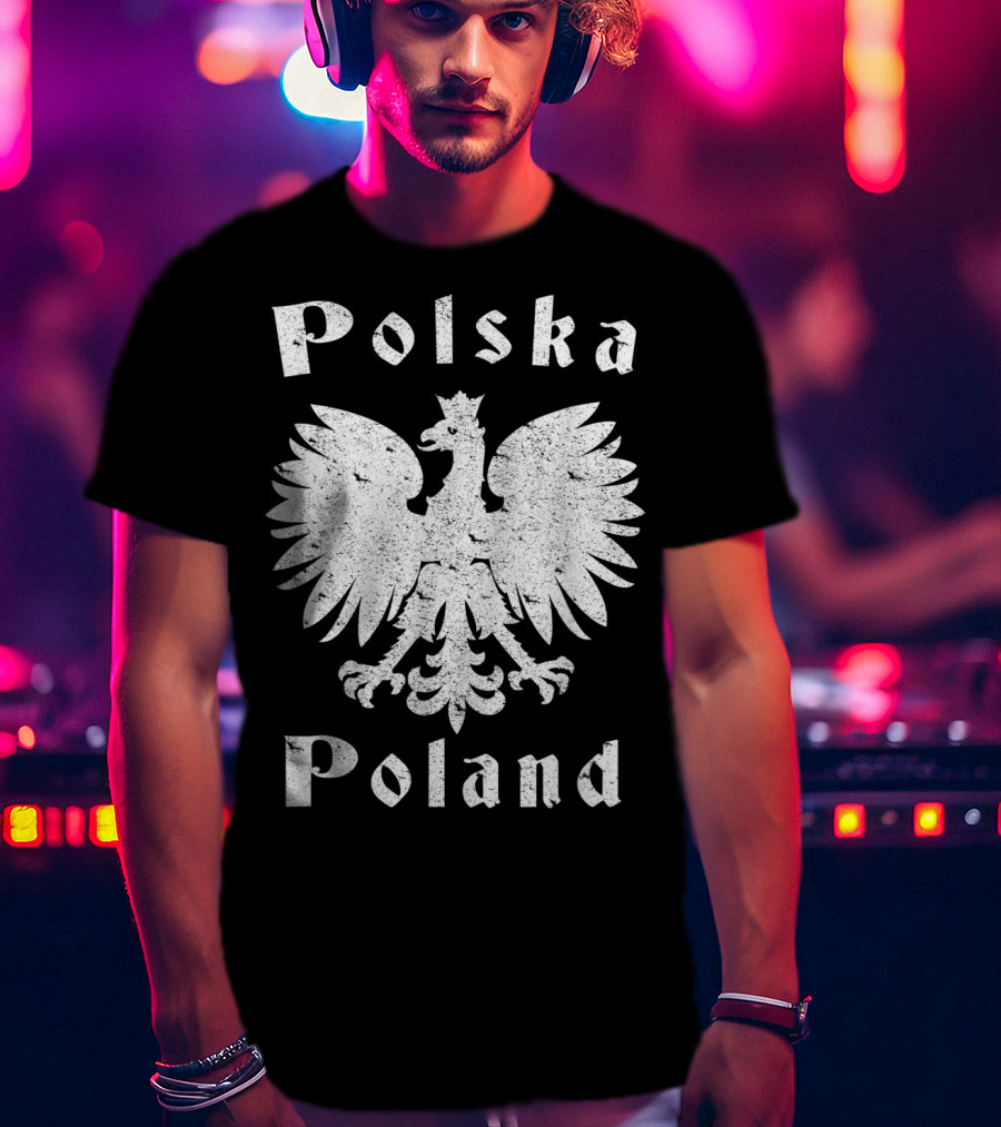 Polska Poland Polish Eagle Coat Of Arms T-Shirt