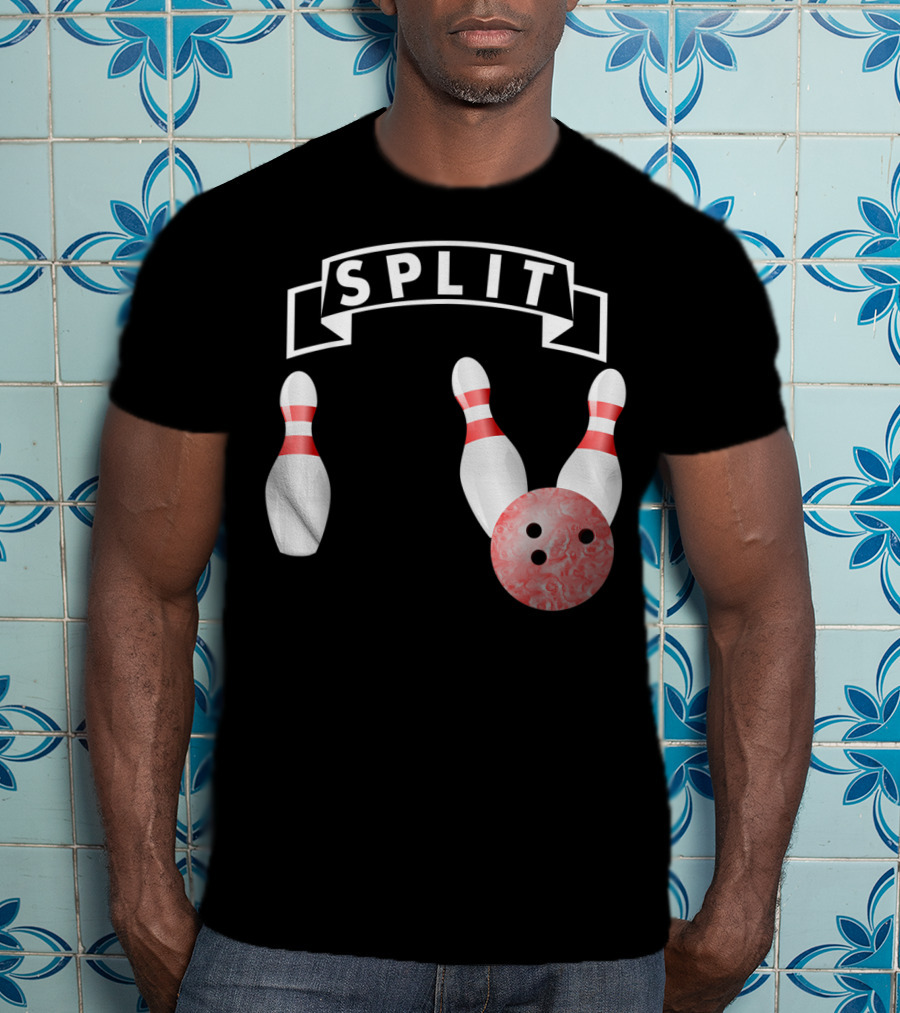 Split Tenpin Bowling T-Shirt