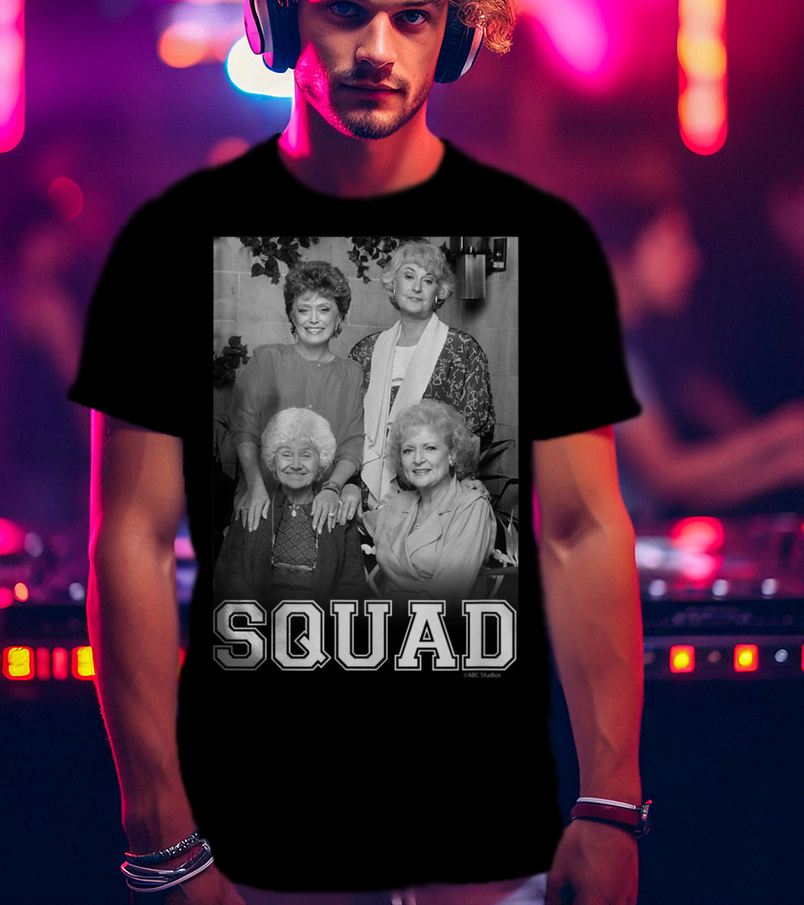 Golden Girls Dorothy And Gang Squad Classic T-Shirt