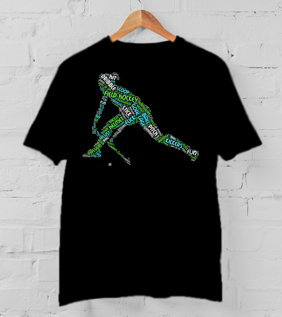 The Passion For Field Hockey: Dribble, Tackles, And Fun T-Shirt