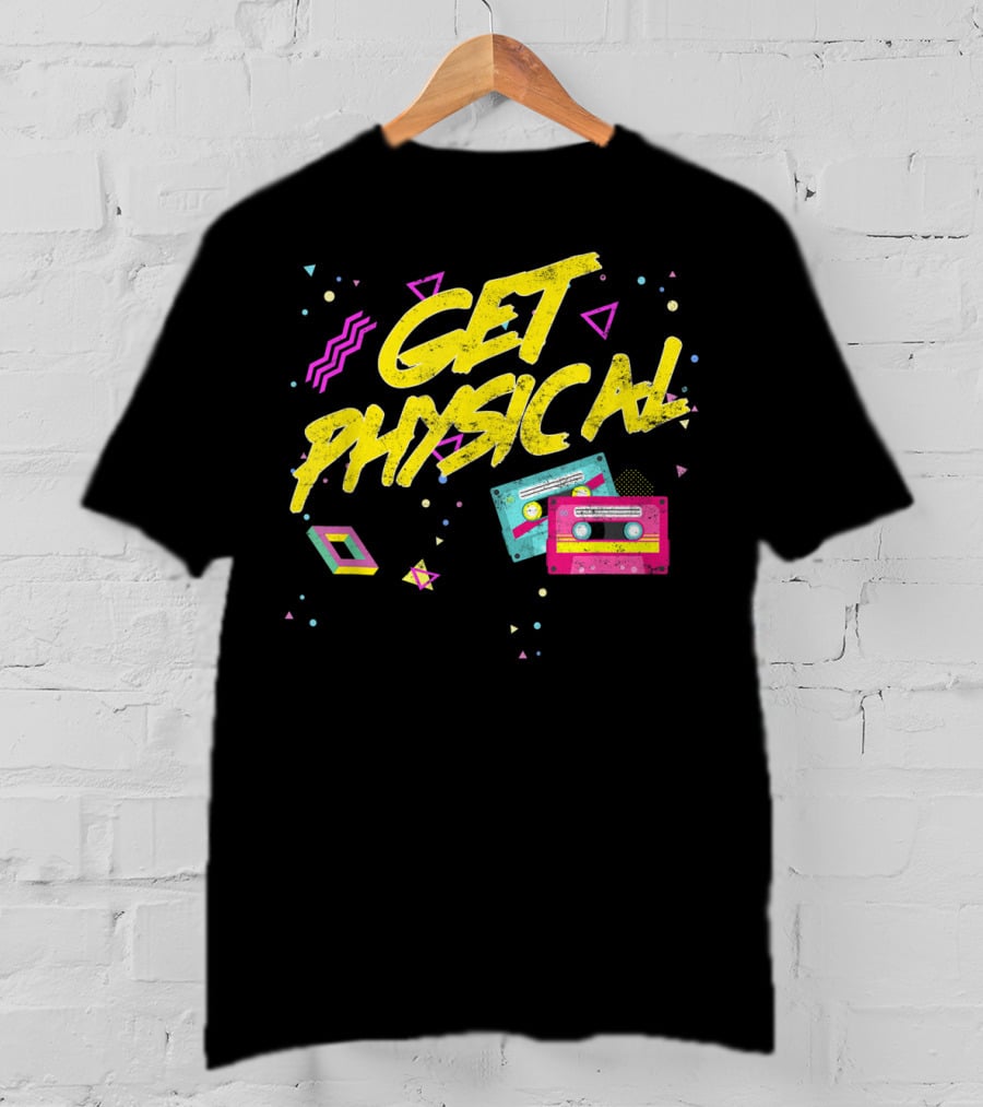 Get Physical Totally Rad Vintage Cassette T-Shirt