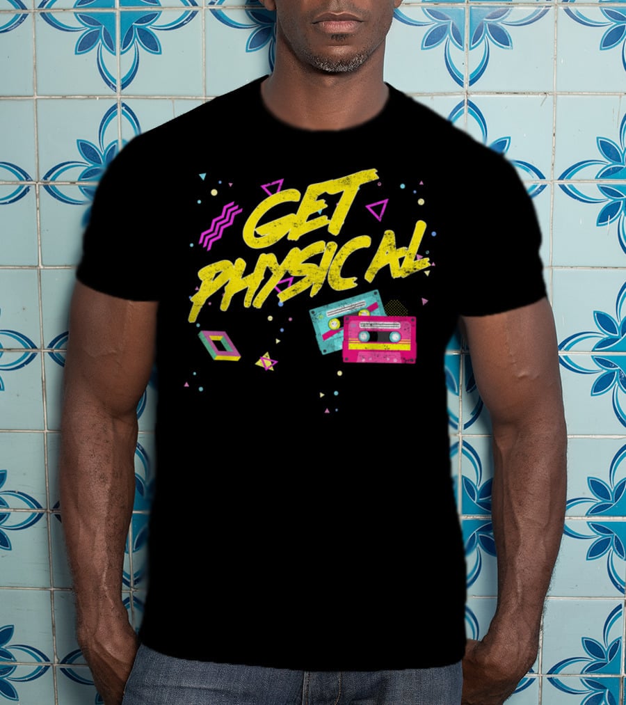 Get Physical Totally Rad Vintage Cassette T-Shirt