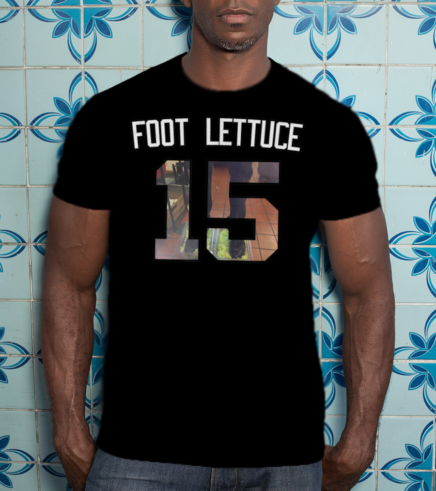 Foot Lettuce Meme Funny Number Fifteen T-Shirt