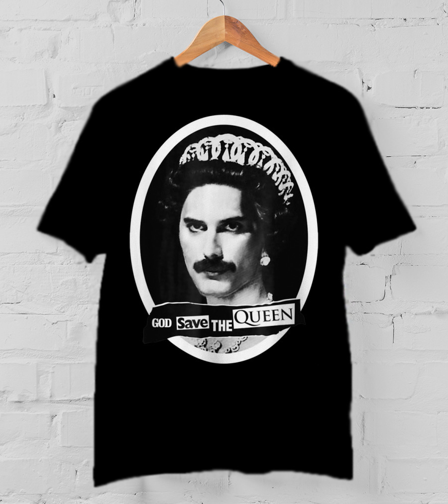 God Save The Queen I Will Be A Legend Rock Queen T-Shirt