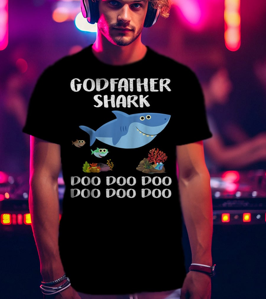 Godfather Shark Doo Doo Doo Doo Doo Doo T-Shirt