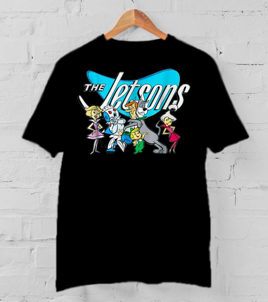 The Jetsons Family Cartoon Characters T-Shirt