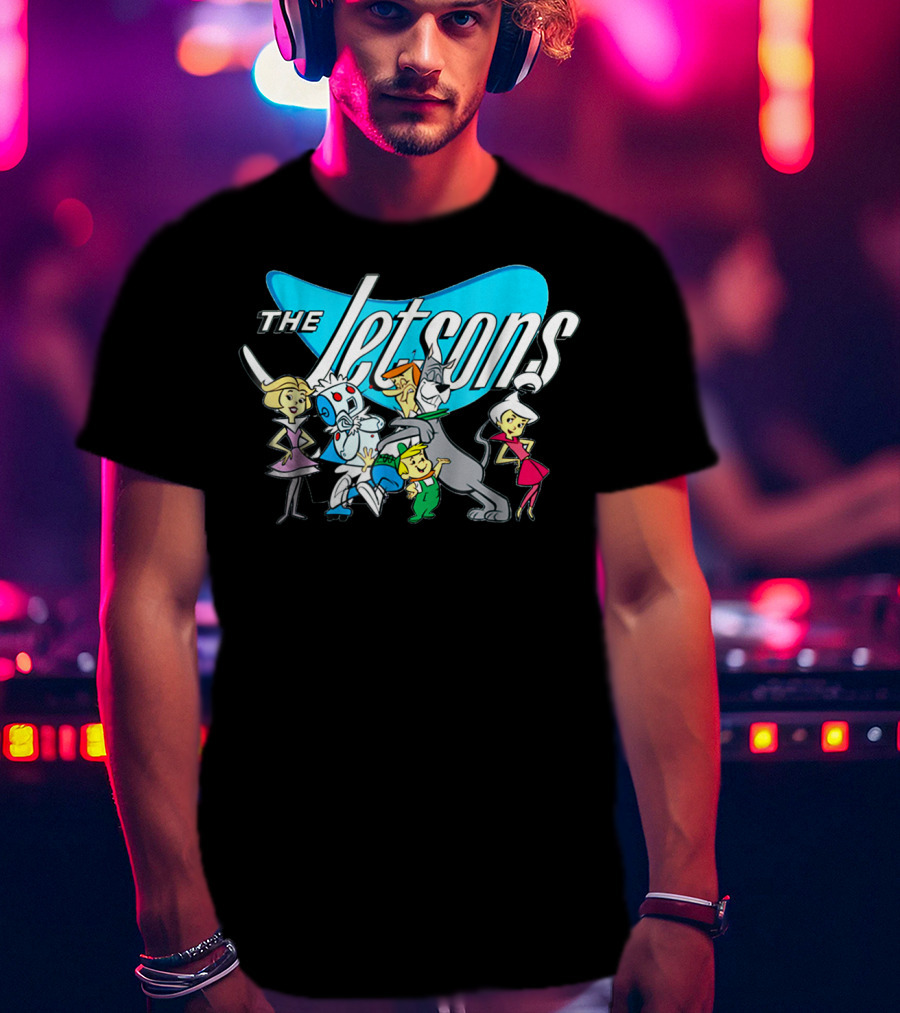 The Jetsons Family Cartoon Characters T-Shirt