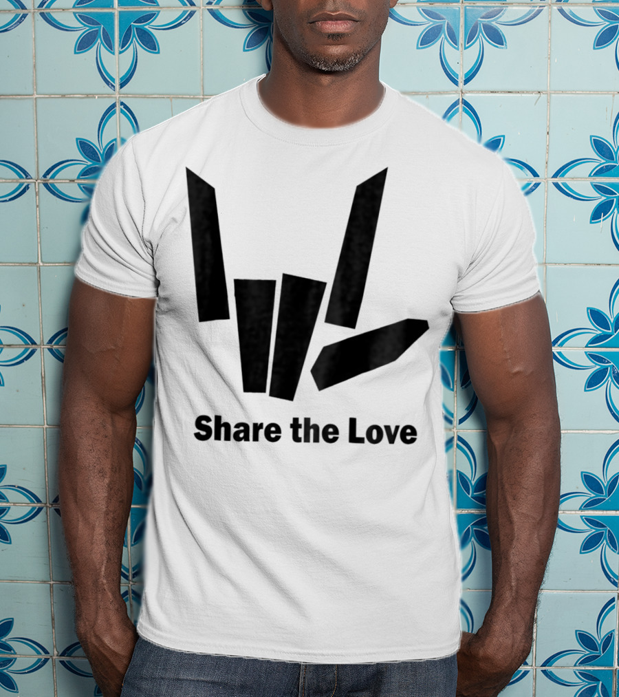 Share The Love Carter Sharer Kids T-Shirt