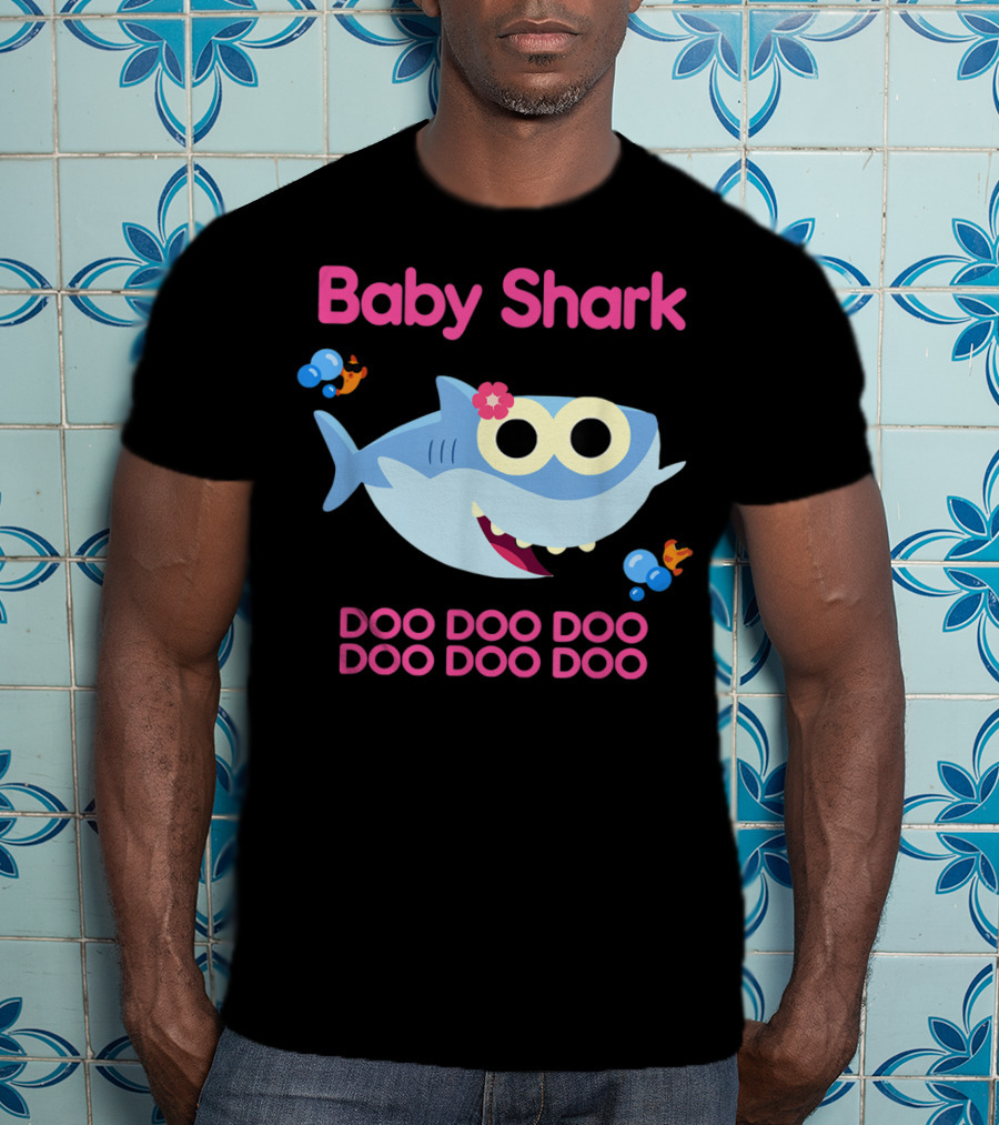 Baby Shark Doo Doo Doo Kids Funny Baby Shark Song Lyrics T-Shirt