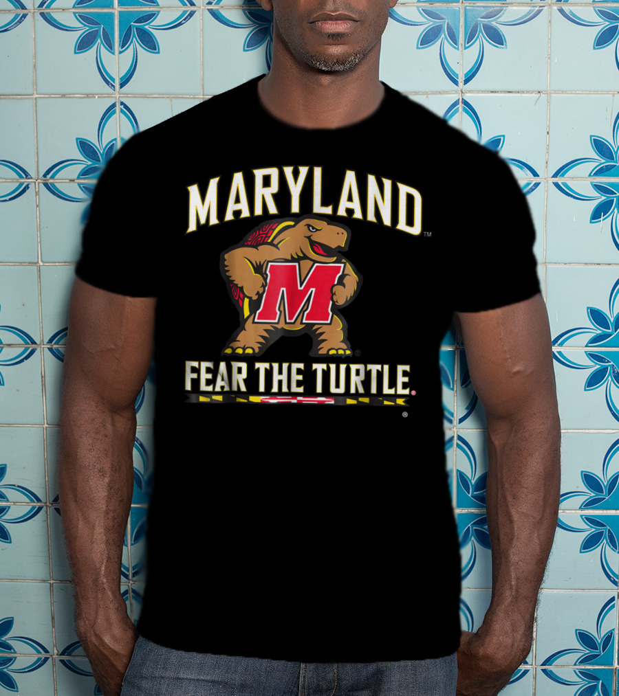 Maryland Terrapins Fear The Turtle University Of Maryland Terps T-Shirt