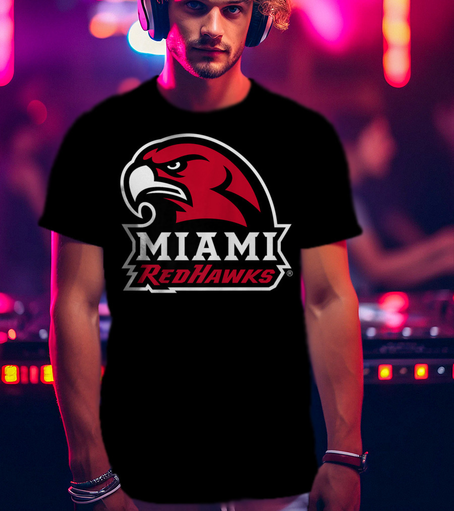Miami University RedHawks NCAA PPMU04 T-Shirt