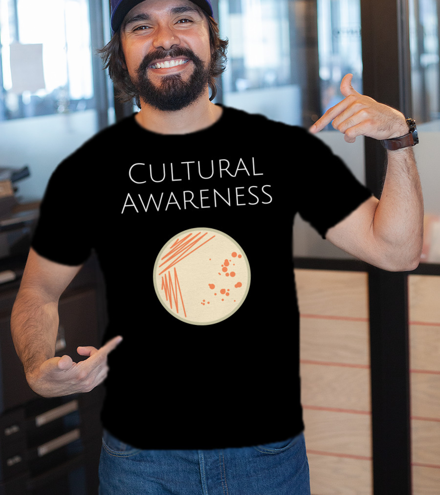 Cultural Awareness Microbiology Bacteria Lab T-Shirt