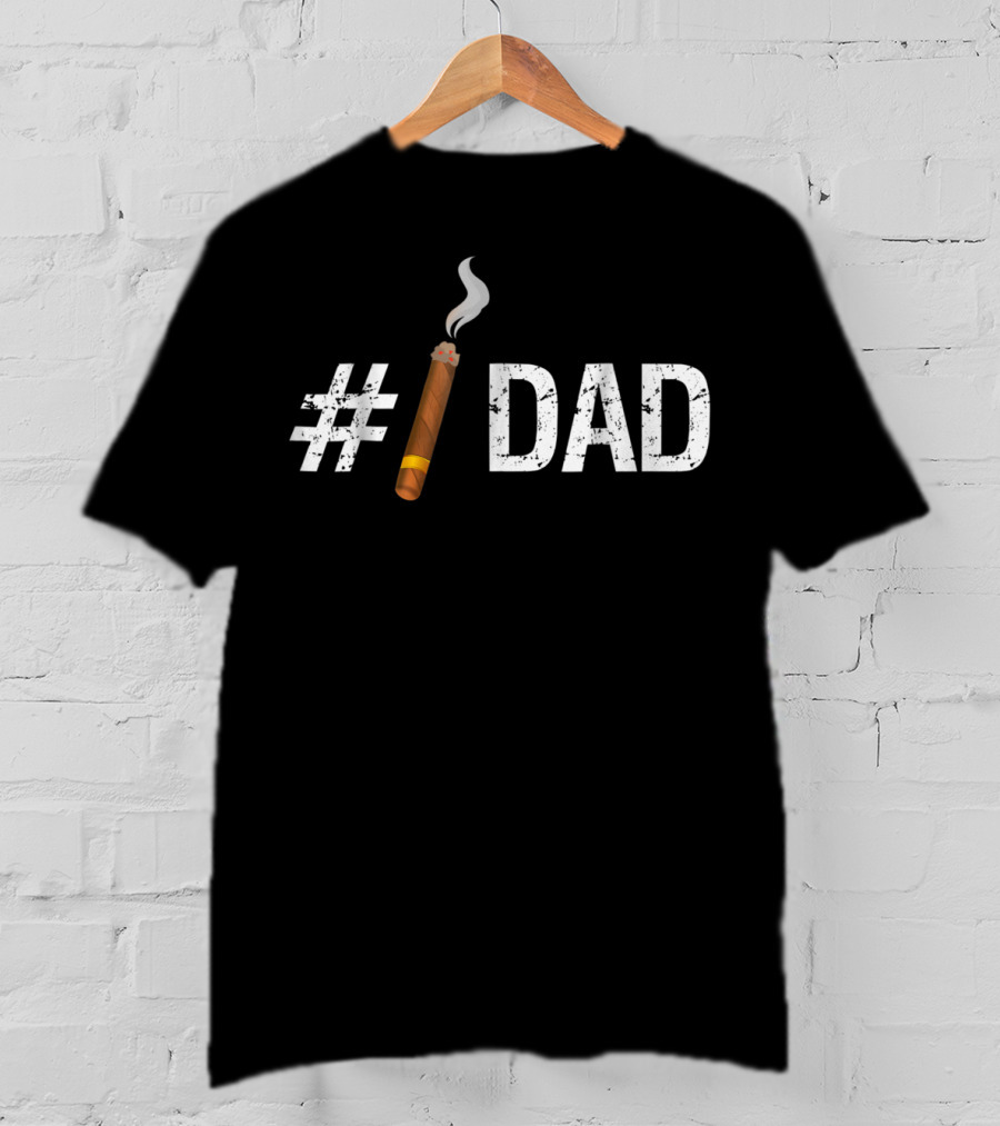 1 Dad Cigar T-Shirt