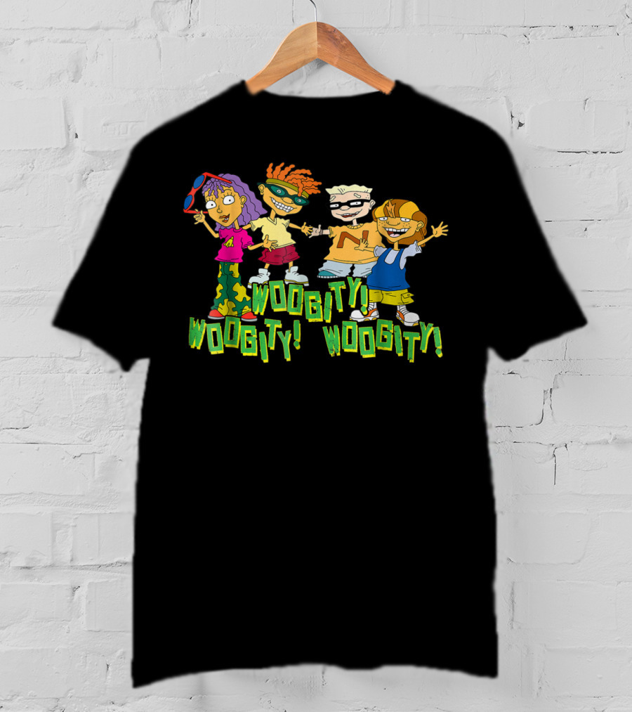 Nickelodeon Rocket Power Character Group Woogity Woogity Woogity T-Shirt