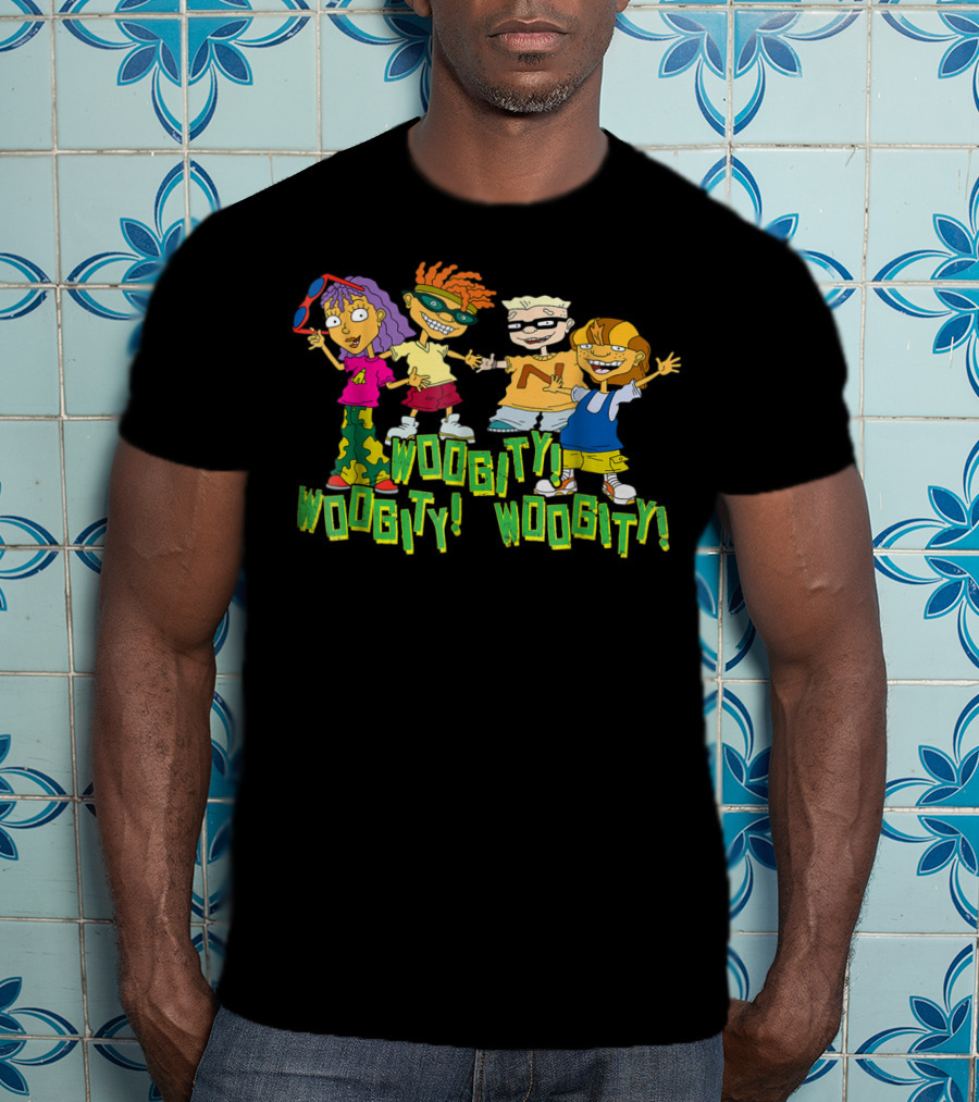 Nickelodeon Rocket Power Character Group Woogity Woogity Woogity T-Shirt