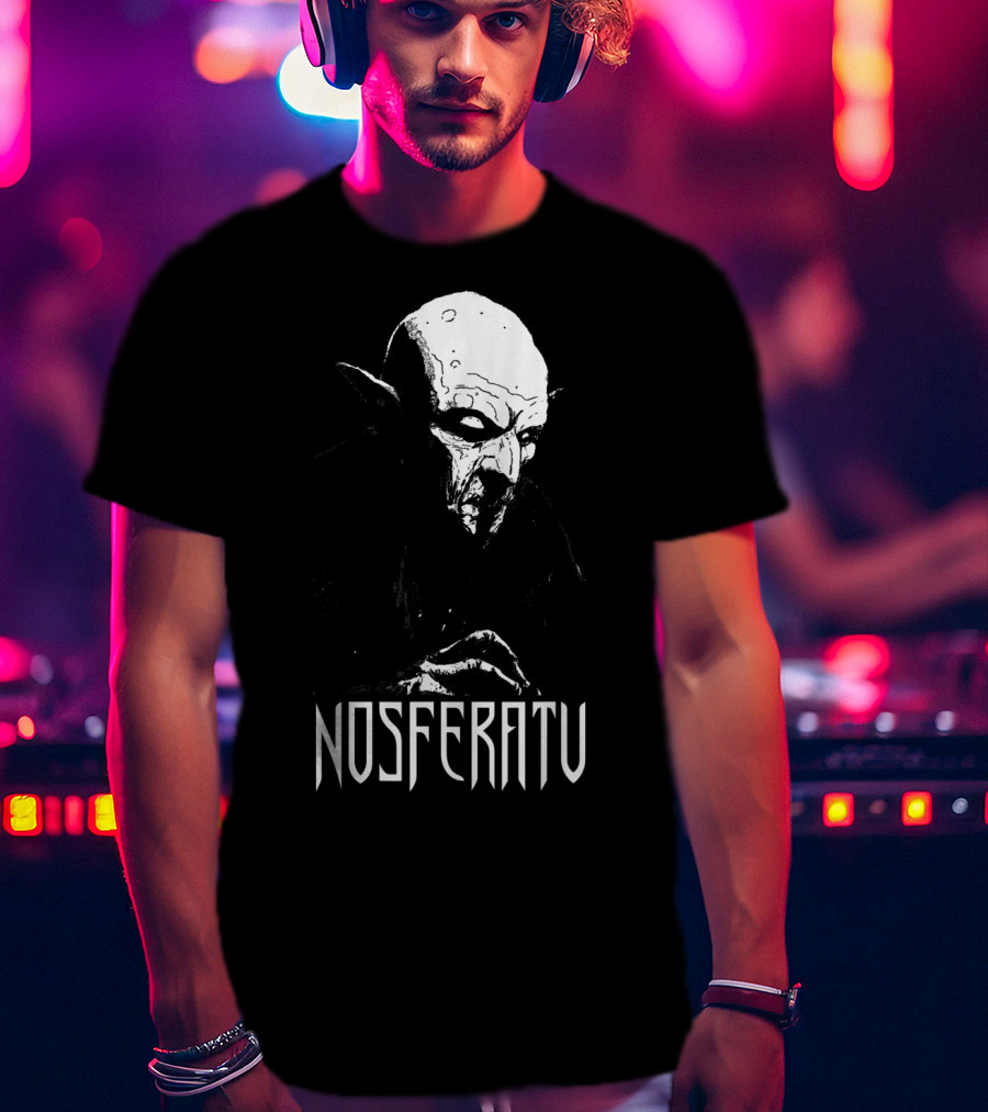 Nosferatu Vampire Classic Horror Flick Dracula Iconic T-Shirt