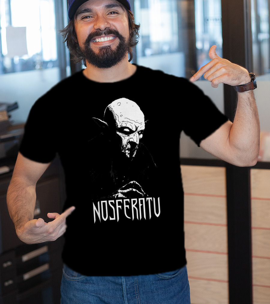 Nosferatu Vampire Classic Horror Flick Dracula Iconic T-Shirt
