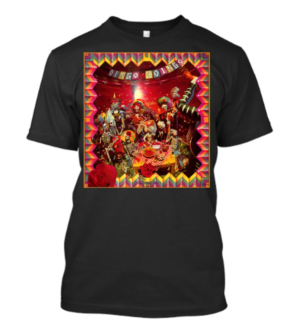 Oingo Boingo Dead Man's Party Skeleton Festival Bühne T-Shirt