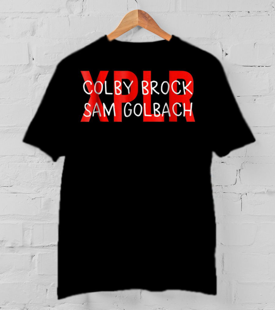 Colby Brock Sam Golbach XPLR T-Shirt