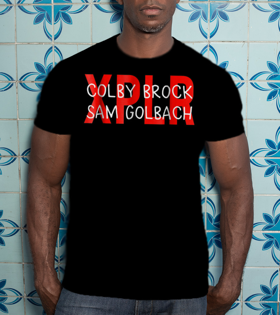 Colby Brock Sam Golbach XPLR T-Shirt