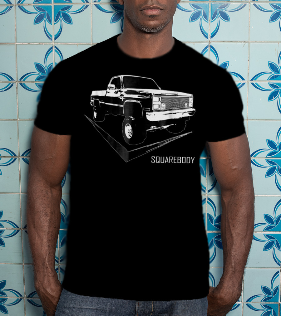Squarebody Classic Truck Vintage Style Square Body Truck T-Shirt