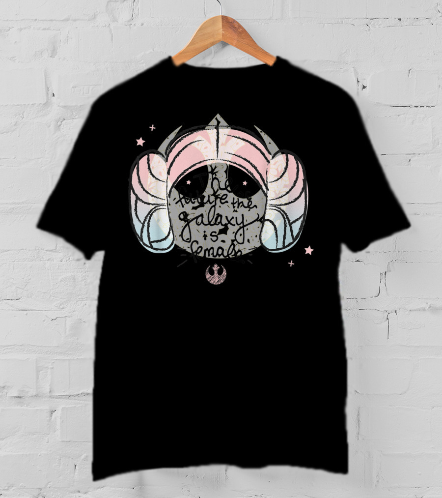 Princess Leia The Future Of The Galaxy Is Female T-Shirt