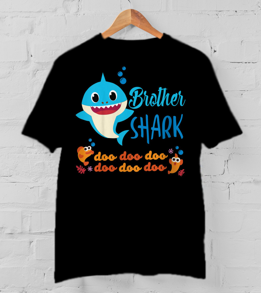 Brother Shark Doo Doo Doo Kids Baby Shark T-Shirt