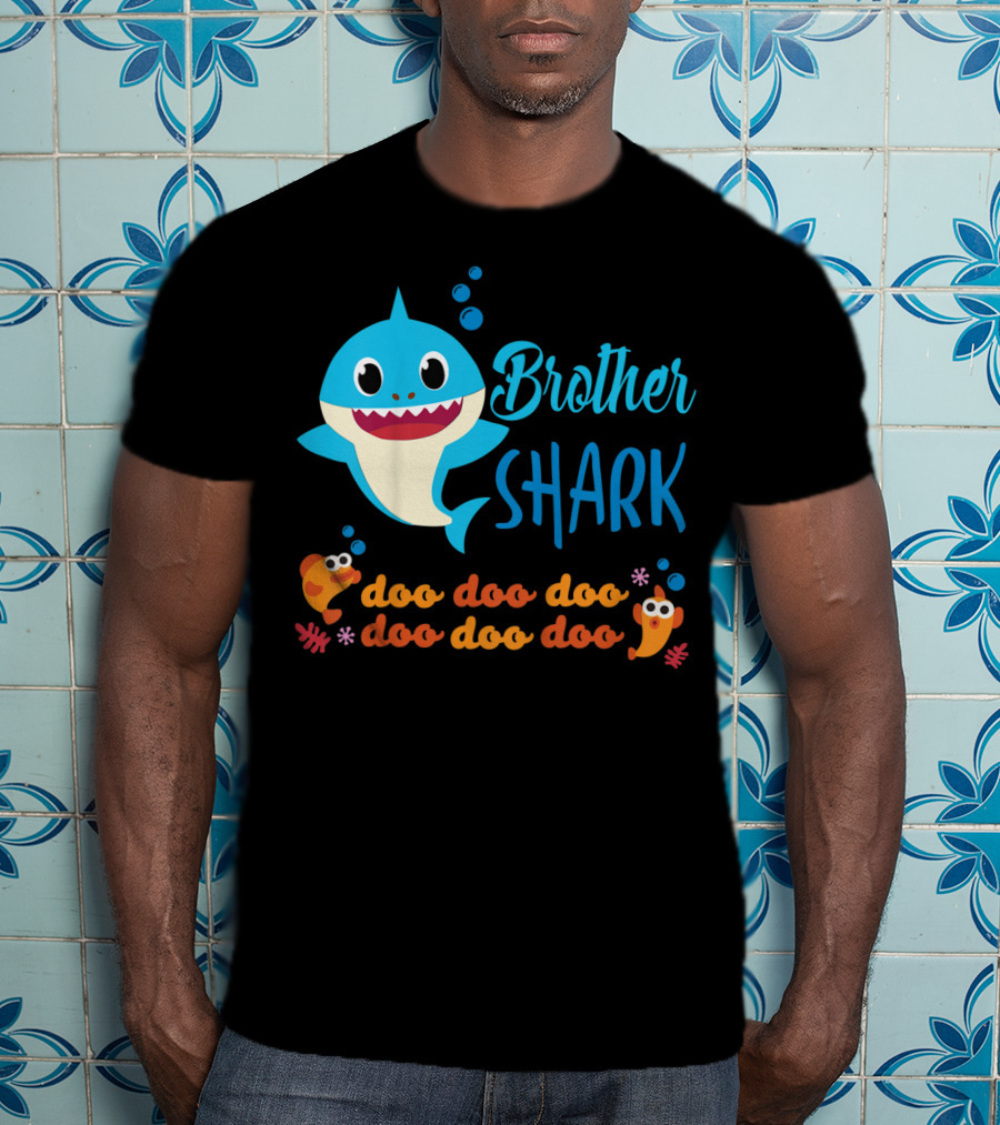 Brother Shark Doo Doo Doo Kids Baby Shark T-Shirt