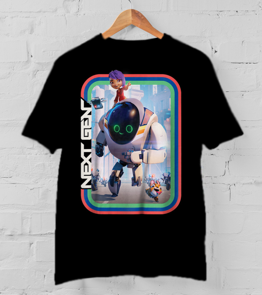 Kids Netflix Next Gen Teamwork Inspiring Adventure T-Shirt