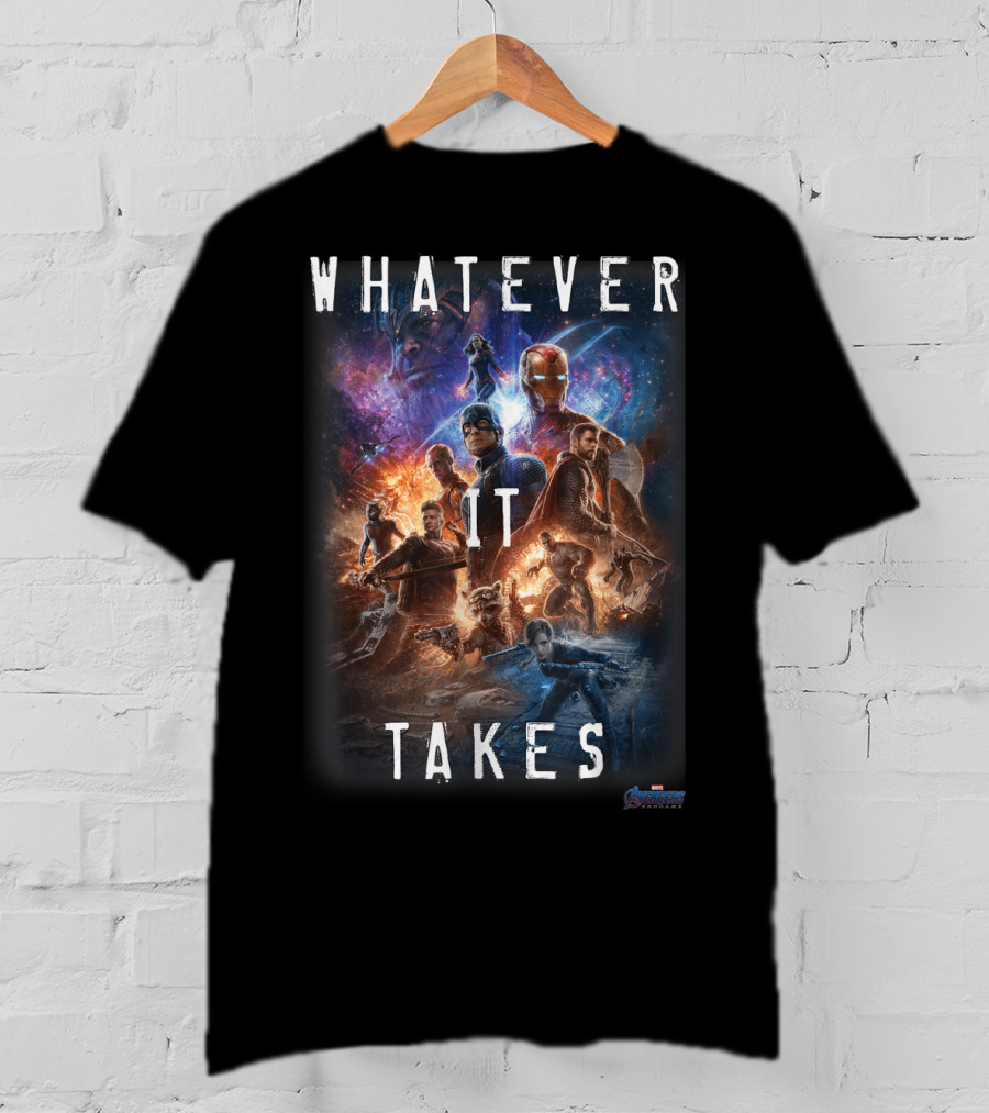 Marvel Avengers Endgame Movie Whatever It Takes T-Shirt