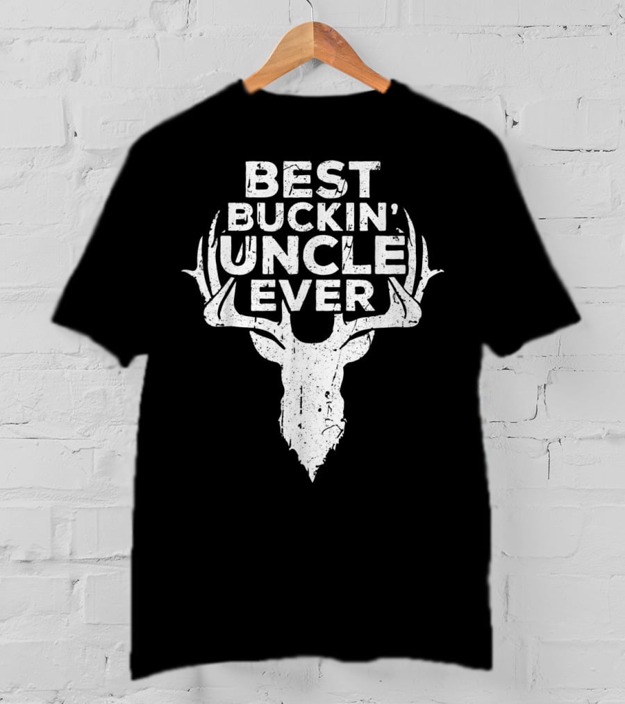 Best Buckin' Uncle Ever Deer Hunters Mens T-Shirt