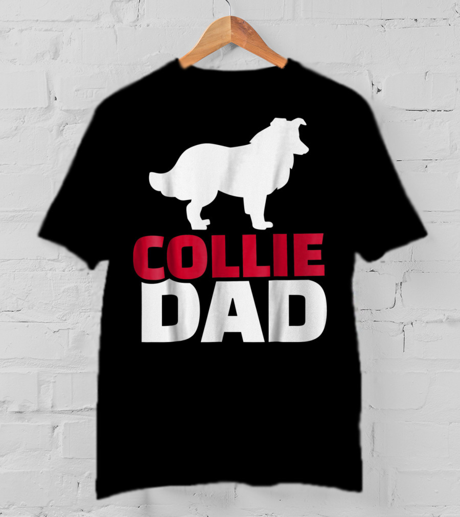 Collie Dad Border Collie T-Shirt
