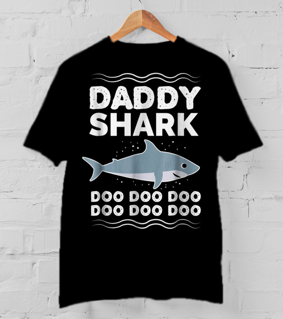 Daddy Shark Doo Doo Doo Mens Matching Fam T-Shirt