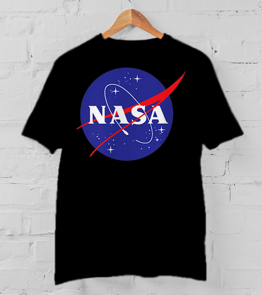 NASA Insignia Meatball Logo Blue And Red T-Shirt