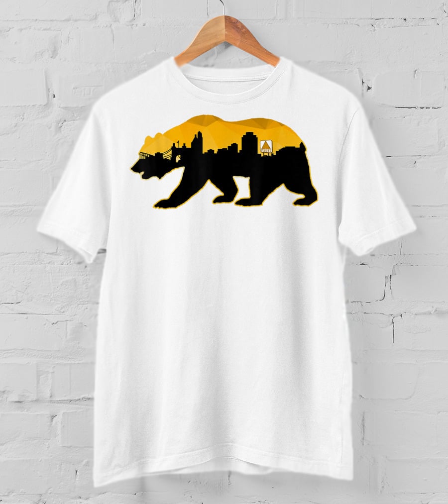 New England Bear Skyline Fear Beware Of Boston T-Shirt