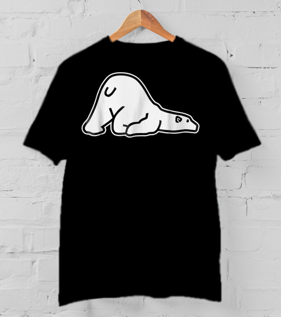 Polar Bear In Relaxed Pose T-Shirt
