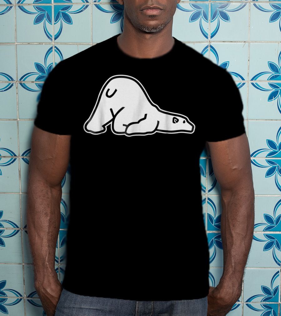 Polar Bear In Relaxed Pose T-Shirt