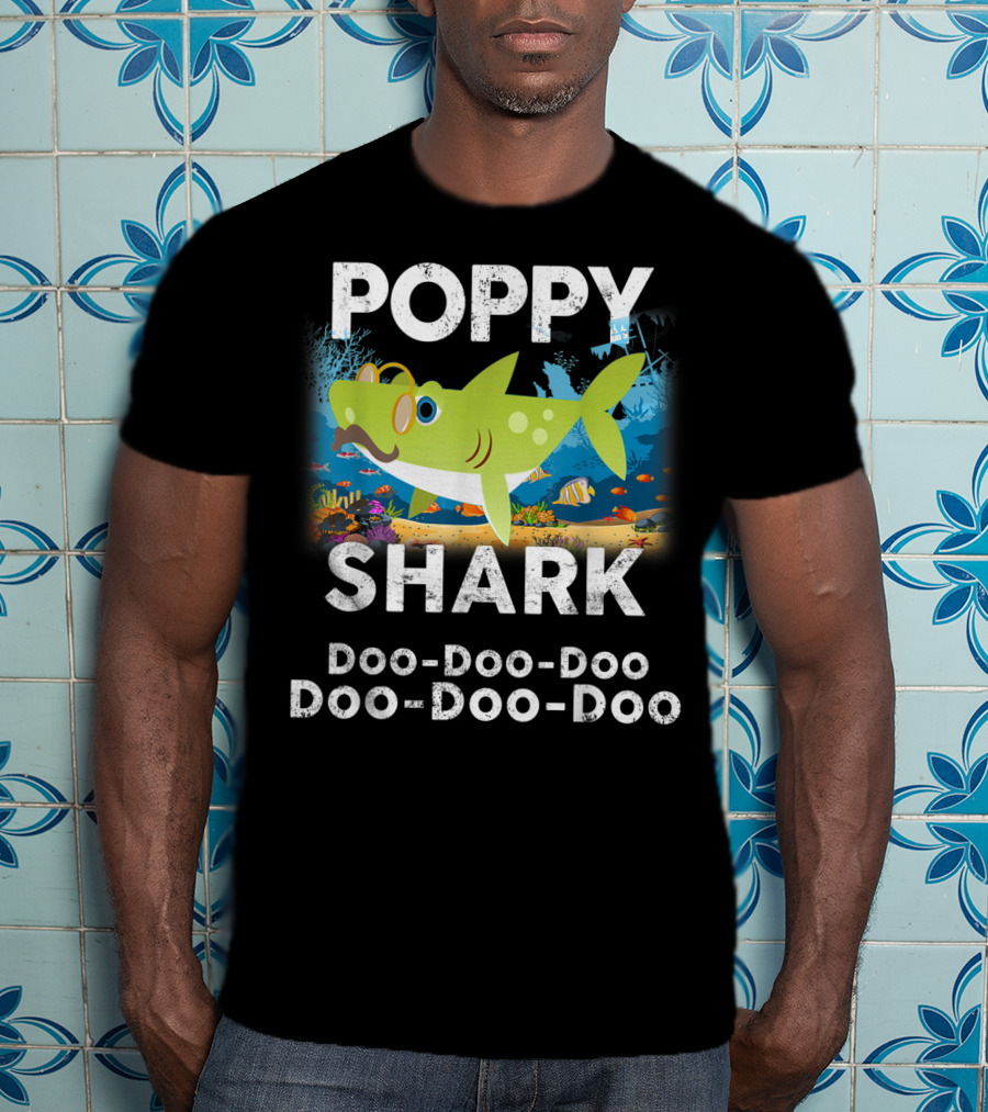 Poppy Shark Doo Doo Doo Underwater Adventure T-Shirt