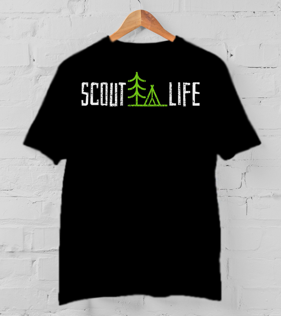 Scout Life Camping Leader Adventure T-Shirt