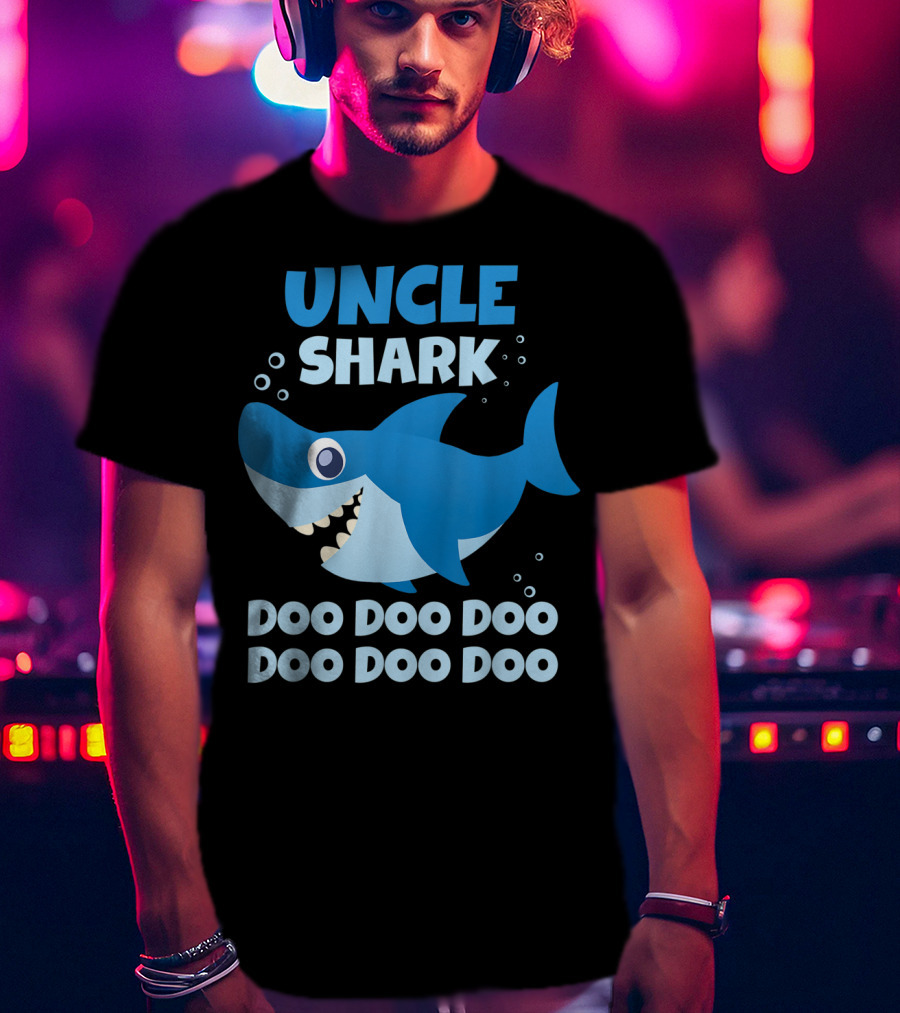 Uncle Shark Doo Doo Doo Doo Doo Doo T-Shirt