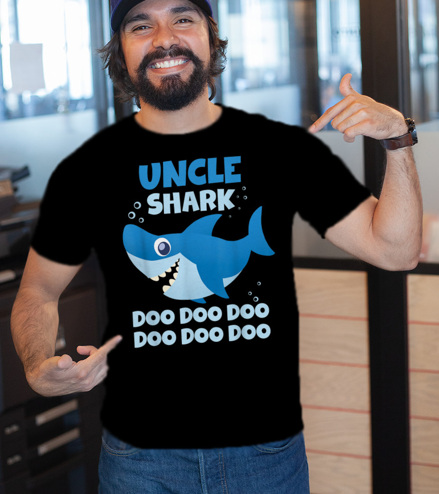 Uncle Shark Doo Doo Doo Doo Doo Doo T-Shirt