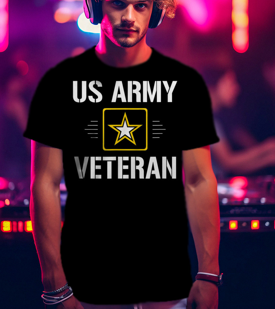 US Army Veteran Star Emblem T-Shirt
