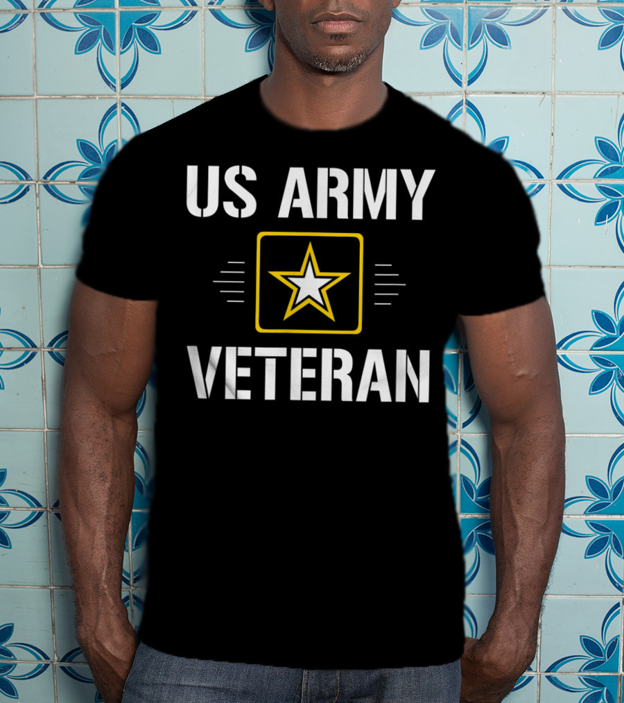 US Army Veteran Star Emblem T-Shirt