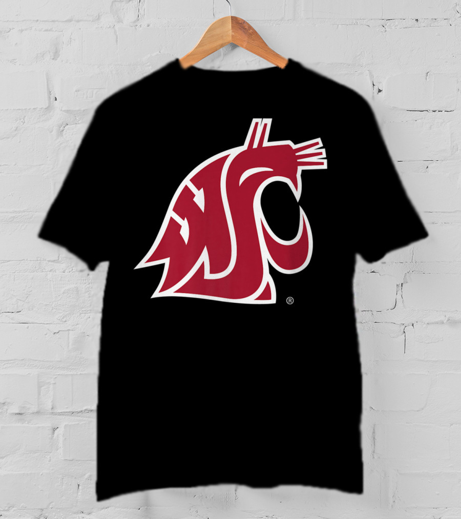 Washington State Cougars NCAA Logo PPWST03 T-Shirt