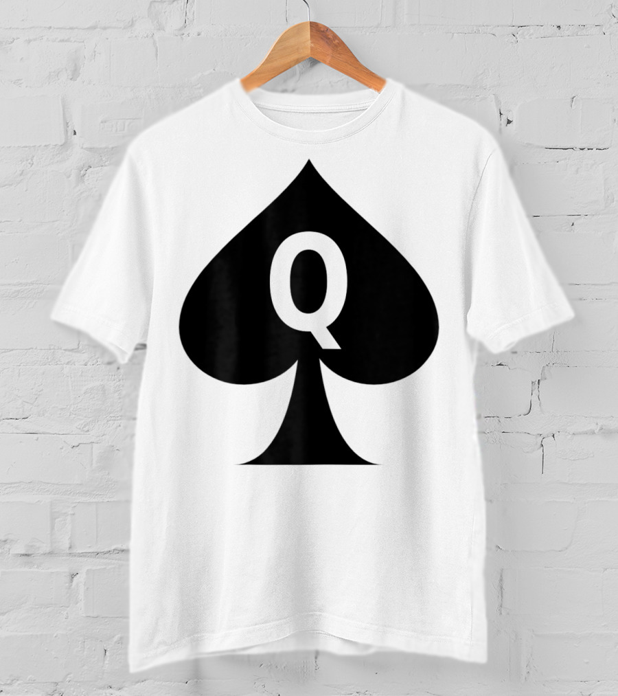 Queen Of Spades Q Symbol Hotwife Clothing T-Shirt
