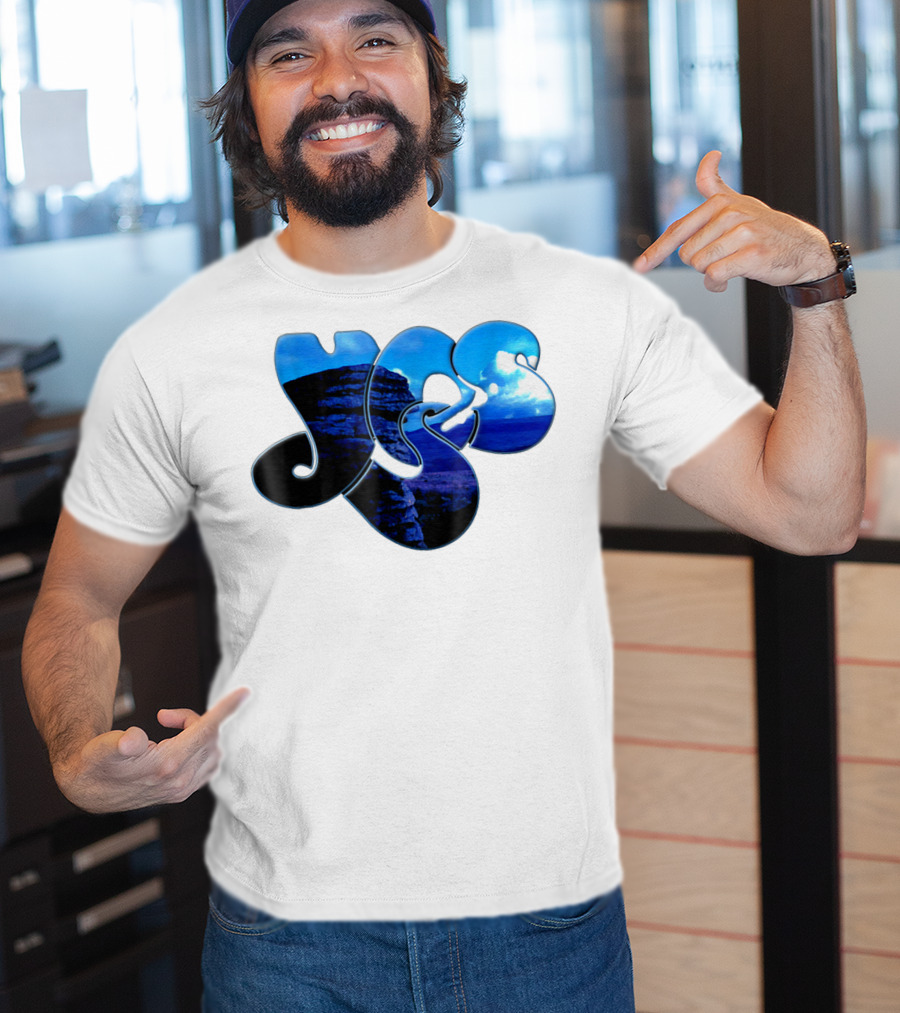 Yes Tor Logo Scenic Landscape T-Shirt