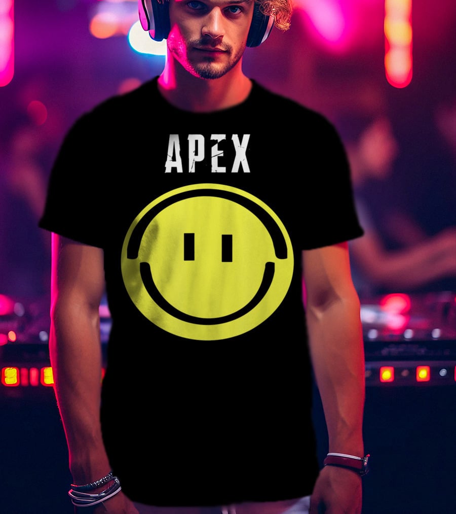 APEX Happy Pathfinder Game Smiley Face T-Shirt