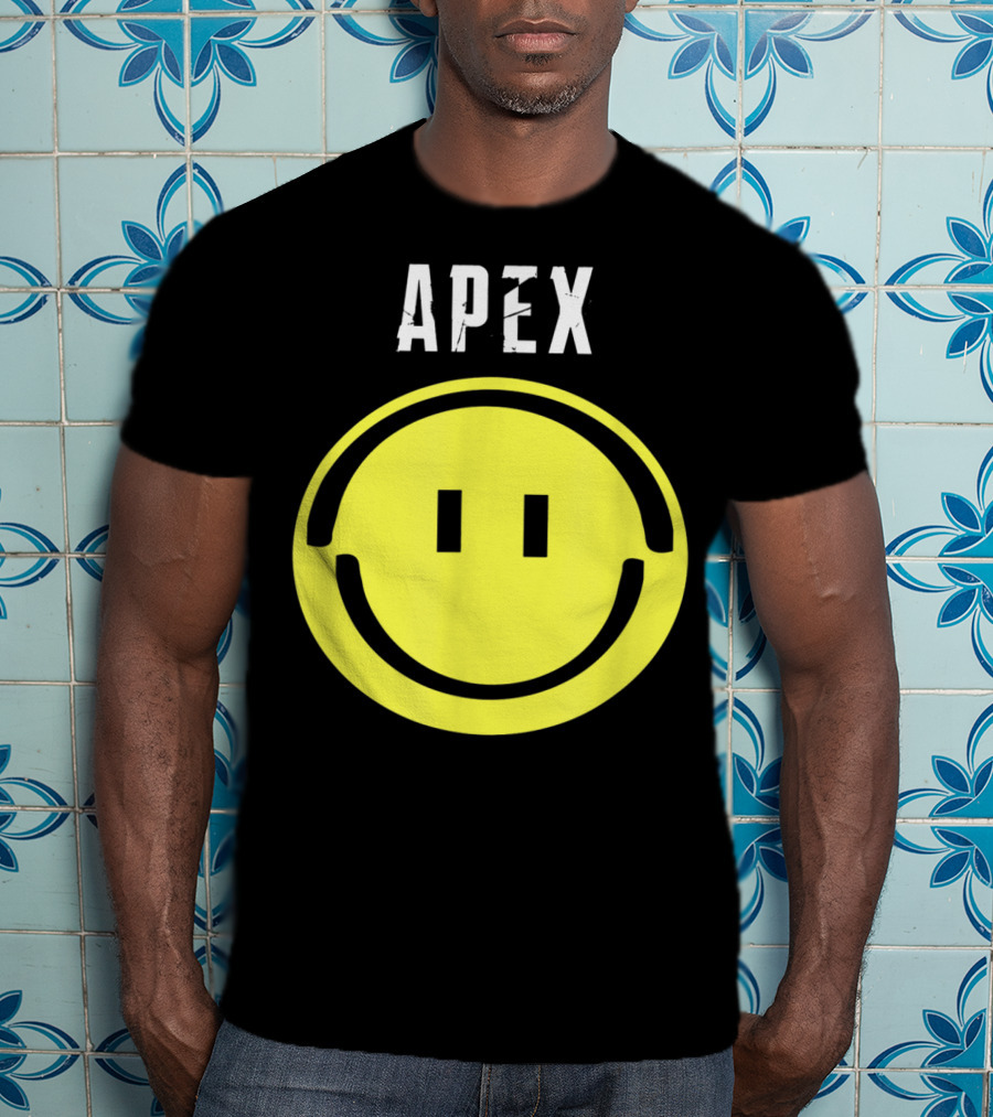 APEX Happy Pathfinder Game Smiley Face T-Shirt