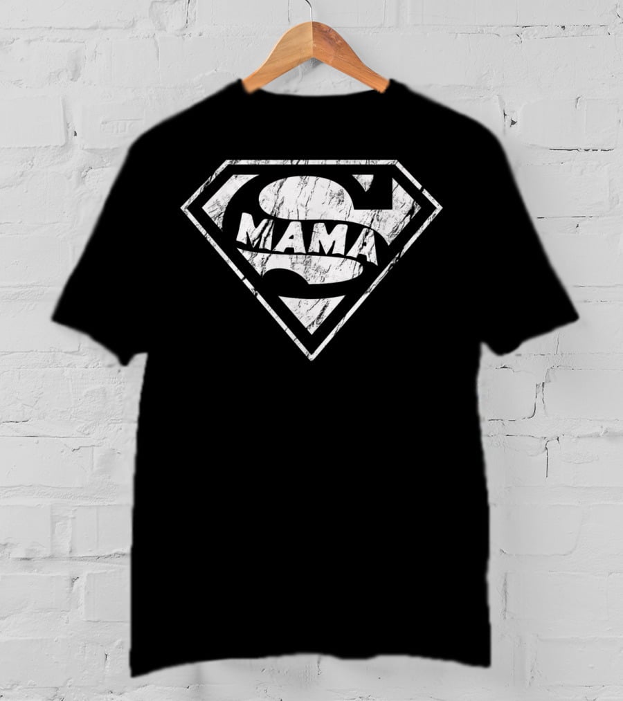 Wonder Mama Super Mom I Love My Funny Mama T-Shirt