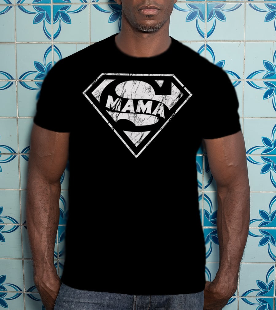 Wonder Mama Super Mom I Love My Funny Mama T-Shirt
